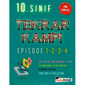 10. Sınıf Tüm Dersler Tekrar Kampı-Kafa Dengi Yayınları