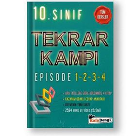 10. Sınıf Tüm Dersler Tekrar Kampı-Kafa Dengi Yayınları