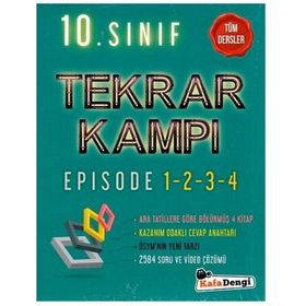 10. Sınıf Tüm Dersler Tekrar Kampı-Kafa Dengi Yayınları
