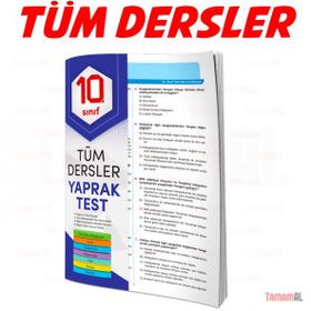 10. Sınıf Tüm Dersler Yaprak Test Soru Bankası - Element Yayınları