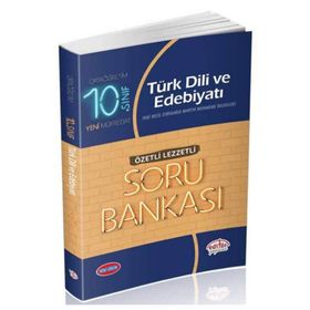 10.Sınıf Türk Dili Edebiyatı Soru Bankası Özetli Lezzetli Editör Yayınları