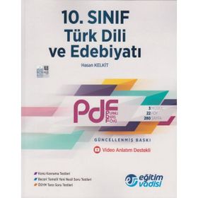 10.Sınıf Türk Dili Ve Edebiyat PDF Eğitim Vadisi Yayınları