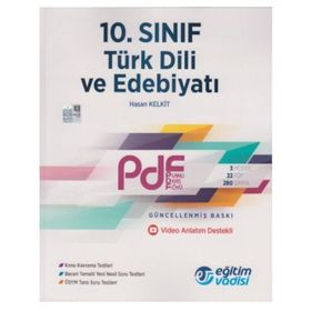 10.Sınıf Türk Dili Ve Edebiyat PDF Eğitim Vadisi Yayınları