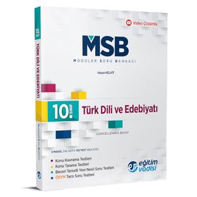 10.Sınıf Türk Dili Ve Edebiyat PDF Eğitim Vadisi Yayınları