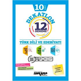 10. Sınıf Türk Dili Ve Edebiyatı Dekatlon 12 Deneme-Ankara Yayıncılık