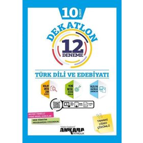 10. Sınıf Türk Dili Ve Edebiyatı Dekatlon 12 Deneme-Ankara Yayıncılık