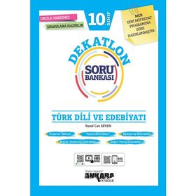 10. Sınıf Türk Dili Ve Edebiyatı Dekatlon Soru Bankası - Ankara Yayınları