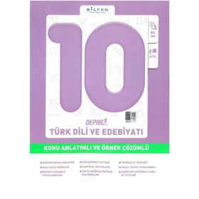 10.Sınıf Türk Dili ve Edebiyatı Depar Konu Anlatımlı ve Örnek Çözümlü-Bilfen Yayınları