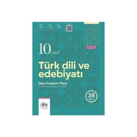 10. Sınıf Türk Dili Ve Edebiyatı Ders Anlatım Föyleri Konu Özetli Soru Bankası Eis Yayınları