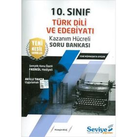 10. Sınıf Türk Dili ve Edebiyatı Kazanım Hücreli Soru Bankası Seviye Yayınları