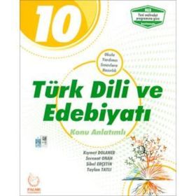 10.Sınıf Türk Dili ve Edebiyatı Konu Anlatımlı Palme Yayınları