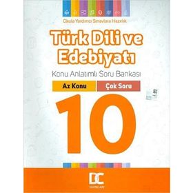 10. Sınıf Türk Dili Ve Edebiyatı Konu Anlatımlı Soru Bankası Az Konu Çok Soru Doğru Cevap Yayınları