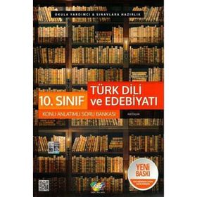 10. Sınıf Türk Dili Ve Edebiyatı Konu Anlatımlı Soru Bankası Az Konu Çok Soru Doğru Cevap Yayınları