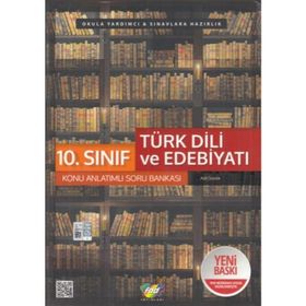 10.Sınıf Türk Dili ve Edebiyatı Konu Anlatımlı Soru Bankası Fdd Yayınlar