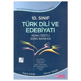 10. Sınıf Türk Dili ve Edebiyatı Konu Özetli Soru Bankası Esen Yayınları