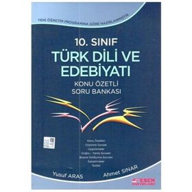 10. Sınıf Türk Dili ve Edebiyatı Konu Özetli Soru Bankası Esen Yayınları