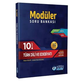 10.Sınıf Türk Dili Ve Edebiyatı Modüler Soru Bankası Eğitim Vadisi Yayınları
