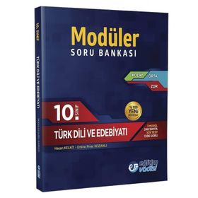 10.Sınıf Türk Dili Ve Edebiyatı Modüler Soru Bankası Eğitim Vadisi Yayınları