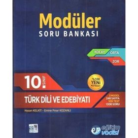 10.Sınıf Türk Dili Ve Edebiyatı Modüler Soru Bankası Eğitim Vadisi Yayınları