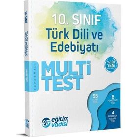 10.Sınıf Türk Dili ve Edebiyatı Multi Test Soru Bankası Eğitim Vadisi