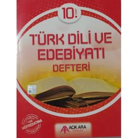 10. Sınıf Türk Dili ve Edebiyatı Öğrencim Defteri Murat Yayınları