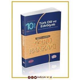 10. Sınıf Türk Dili ve Edebiyatı Özetli Lezzetli Soru Bankası Editör Yayınları