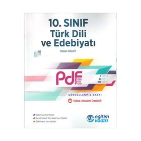 10. Sınıf Türk Dili ve Edebiyatı Planlı Ders Föyü-Pdf Eğitim Vadisi Yayınları