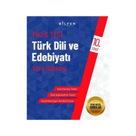 10. Sınıf Türk Dili ve Edebiyatı ProTest Soru Bankası-Bilfen Yayınları