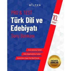 10. Sınıf Türk Dili ve Edebiyatı ProTest Soru Bankası-Bilfen Yayınları