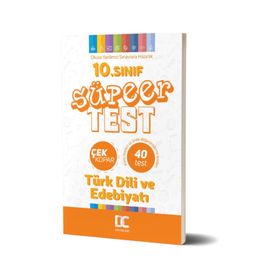 10. Sınıf Türk Dili ve Edebiyatı Süper Test Çek Kopar Doğru Cevap Yayınları