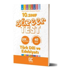 10. Sınıf Türk Dili ve Edebiyatı Süper Test Çek Kopar Doğru Cevap Yayınları