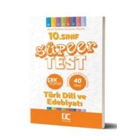 10. Sınıf Türk Dili ve Edebiyatı Süper Test Çek Kopar Doğru Cevap Yayınları