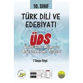 10. Sınıf Türk Dili ve Edebiyatı Ünite Değerlendirme Sınavı-Pano Yayınları