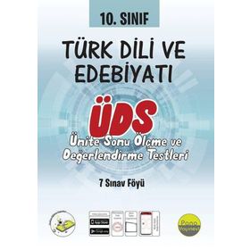 10. Sınıf Türk Dili ve Edebiyatı Ünite Değerlendirme Sınavı-Pano Yayınları