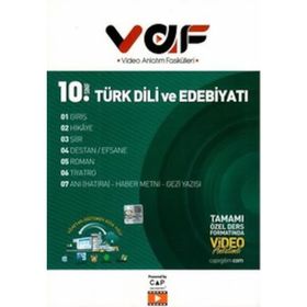 10. Sınıf Türk Dili ve Edebiyatı VAF Serisi-Çap Yayınları