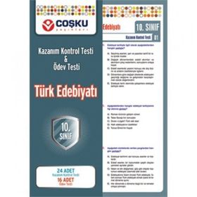 10. SINIF TÜRK EDEBİYATI 24 ADET KKT & 16 ADET ÖT - KOMISYON
