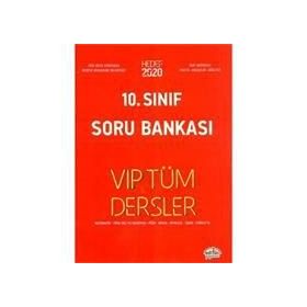 10. Sınıf Vıp Tüm Dersler Kırmızı Soru Bankası - Editör Yayınları