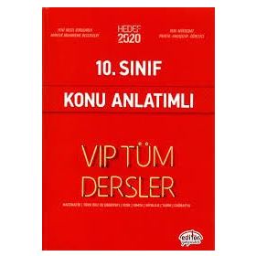 10. Sınıf VIP Tüm Dersler Konu Anlatımlı Editör Yayınları