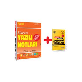 10. Sınıf Yazılı Notları 2. Dönem 1 ve 2. Yazılı Tonguç Akademi