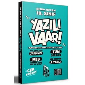 10. Sınıf Yazılı Var-Benim Hocam Yayınları