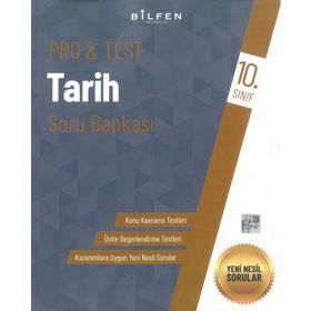 10. Tarih ProTest Soru Bankası-Bilfen Yayınları