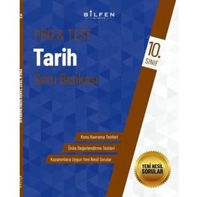 10. Tarih ProTest Soru Bankası-Bilfen Yayınları