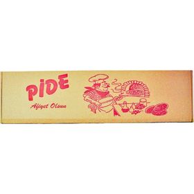 100 Adet Karton Pide Kutusu