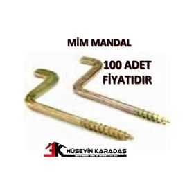 100 Adet No 3 Mim Mandal