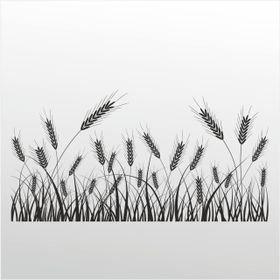 100 cm Buğday Folyo Sticker