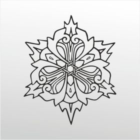 100 cm Çiçek Deseni Folyo Sticker