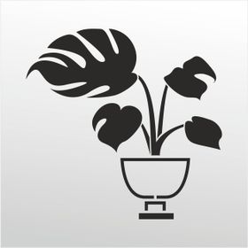 100 cm Çiçek Folyo Sticker