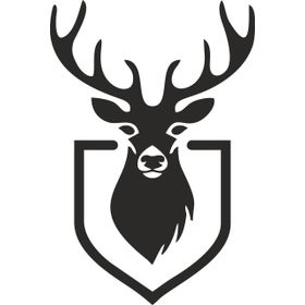 100 cm Geyik Logo Folyo Sticker
