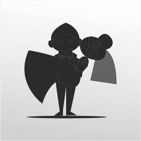 100 cm Mutlu Çocuk Folyo Sticker