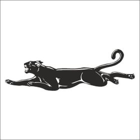 100 cm Panter Folyo Sticker